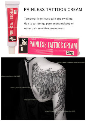 Tattoo Painless Cream Anesthetic Numbing Cream 10g 20g 30g หลอด Pain Relieving